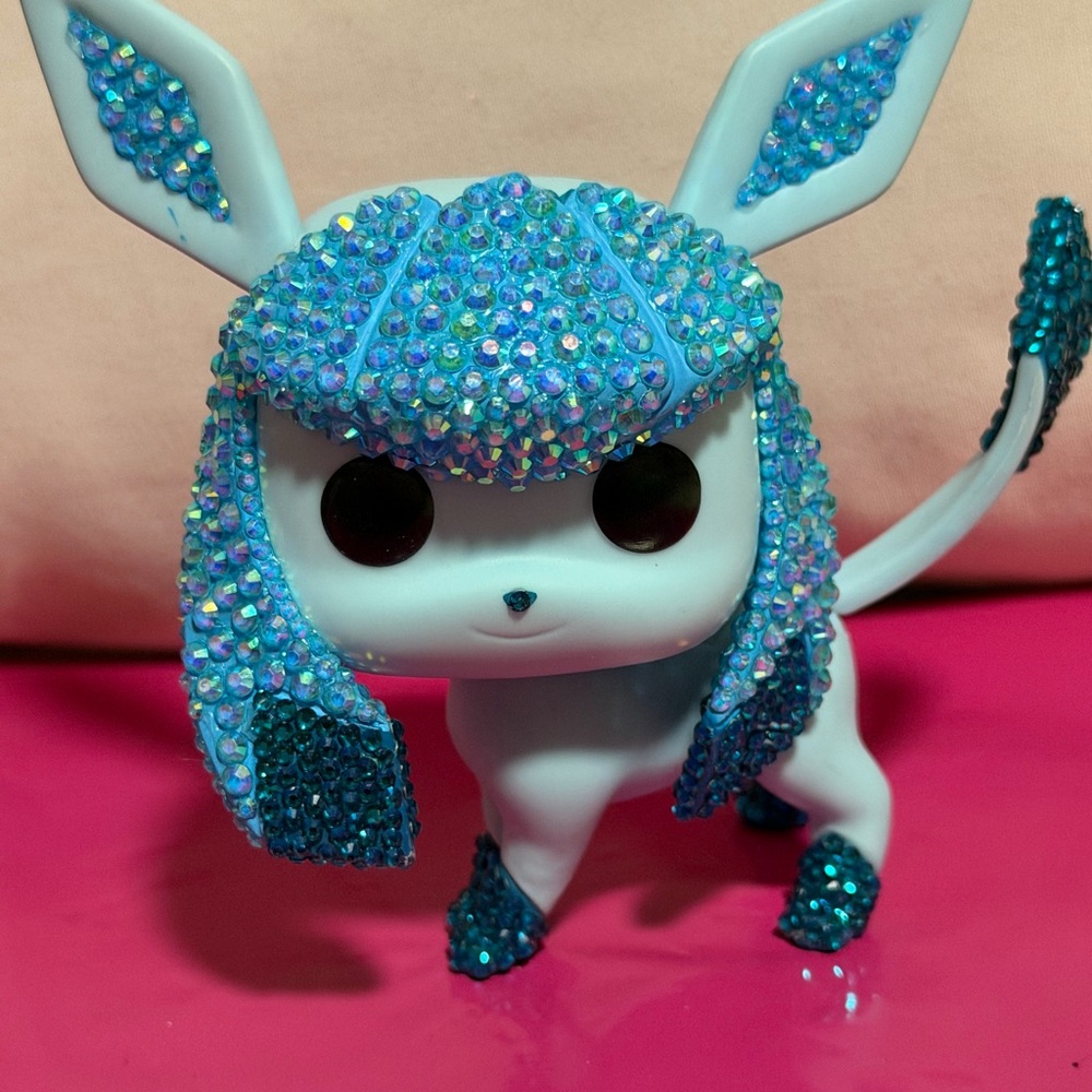 Funko Glaceon Sparkling Blue and White Pet Toy